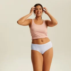 Culotte Haute One Size Star White JUST ONE MICRO -Mode Lingerie Magasin BL03600 016 WEB 3