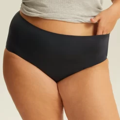 Culotte Très Haute One Size Noir JUST ONE MICRO -Mode Lingerie Magasin BL04600 030 WEB 1