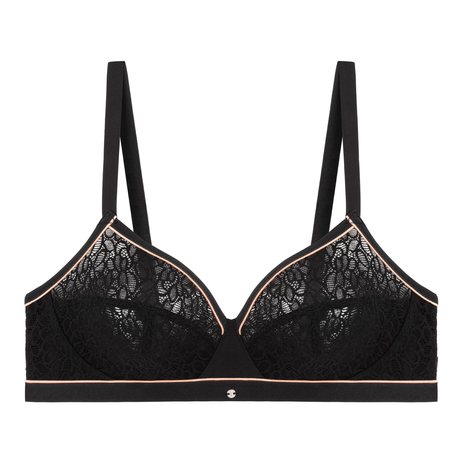 Soutien-gorge Sans Armatures Noir Just Couture 2 Soutien-gorge Sans Armatures Noir Just Couture – Image 2