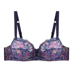 Soutien-gorge Emboîtant Avec Armatures Bleu Aquarelle LUCCIA SWING