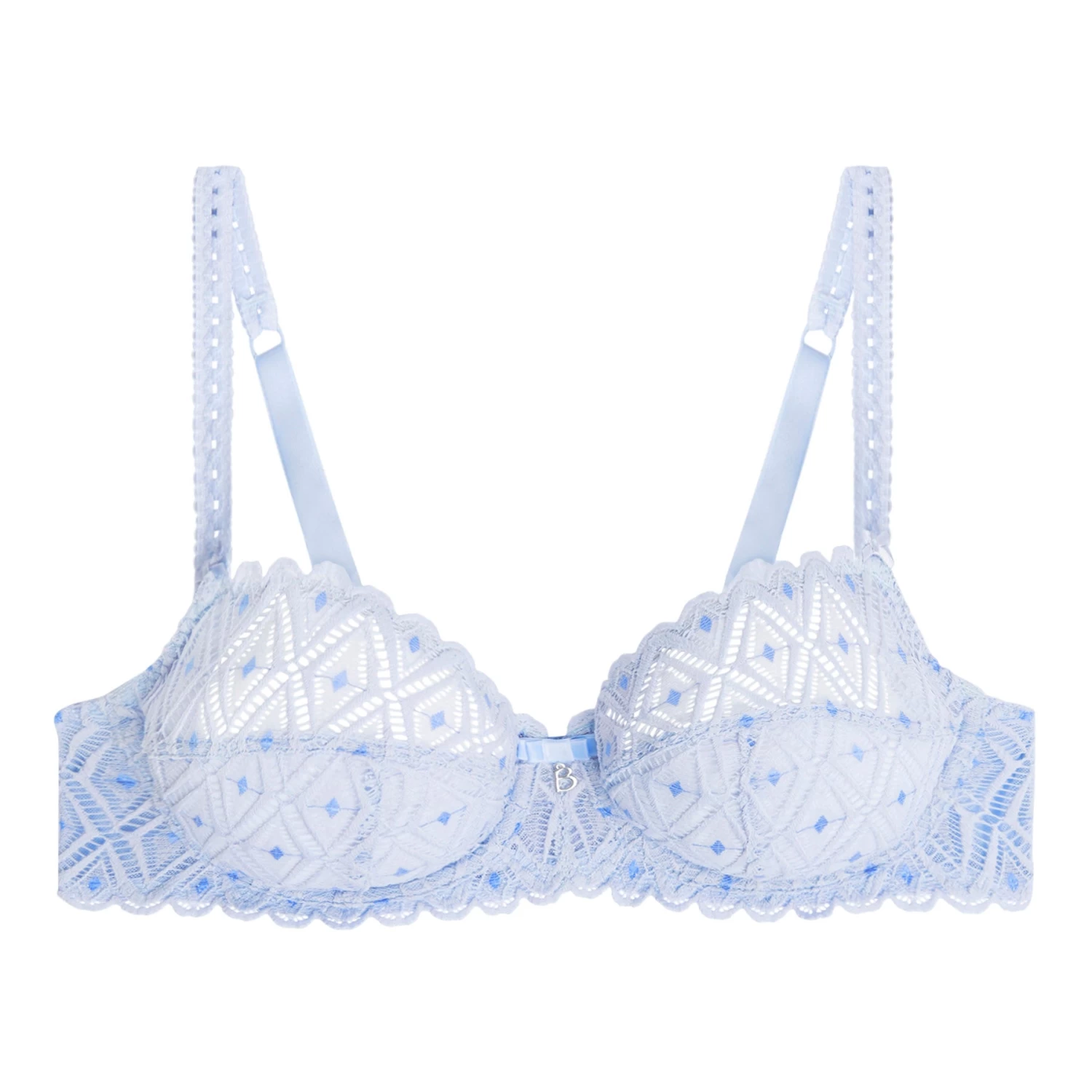 Soutien-gorge Emboîtant Avec Armatures Bleu Tendre AMELIA 1 Soutien-gorge Emboîtant Avec Armatures Bleu Tendre AMELIA