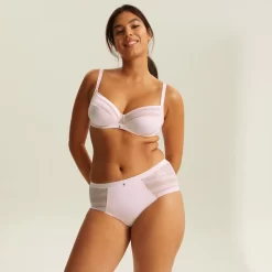 Soutien-gorge Emboîtant Avec Armatures Beige Rosé JUST LIFT -Mode Lingerie Magasin BL14498 048 WEB 3