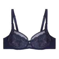 Soutien-gorge Emboîtant Avec Armatures Marine CAPRI