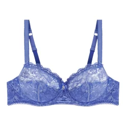 Soutien-gorge Emboîtant Avec Armatures Bleu Porcelaine LUCCIA HARMONY