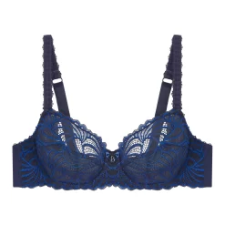 Soutien-gorge Emboîtant Avec Armatures Bleu Mystique Pampelune Harmony