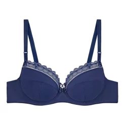 Soutien-gorge Emboîtant Avec Armatures Marine Sydney Pure