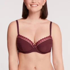 Soutien-gorge Emboîtant Avec Armatures Cassis Sydney Pure -Mode Lingerie Magasin BL14563 08B WEB 11