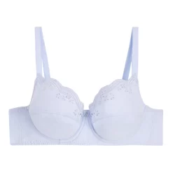 Soutien-gorge Emboîtant Avec Armatures Bleu Tendre EMILY COTON