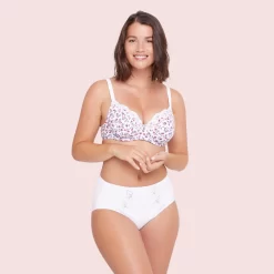 Soutien-gorge Emboîtant Avec Armatures Blanc Emily Coton -Mode Lingerie Magasin BL23330 9A2 WEB 3