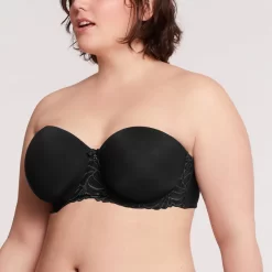 Soutien-gorge Bandeau Avec Armatures Black Pampelune 6 Soutien-gorge Bandeau Avec Armatures Black Pampelune -Mode Lingerie Magasin BL25453 032 WEB 11