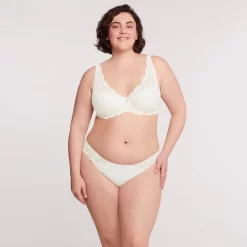 Soutien-gorge Coques Avec Armatures Ivoire Pampelune -Mode Lingerie Magasin BL27453 011 WEB 3