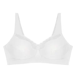 Soutien-gorge Sans Armatures Blanc Cotton Comfort