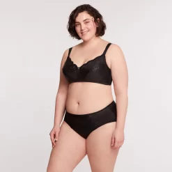 Boxer Gainant Noir Emily 7 Boxer Gainant Noir Emily -Mode Lingerie Magasin BL64230 NOZ WEB 3