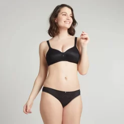 Soutien-gorge Foulard Coques Noir Mandalay -Mode Lingerie Magasin BL72477 030 WEB 3