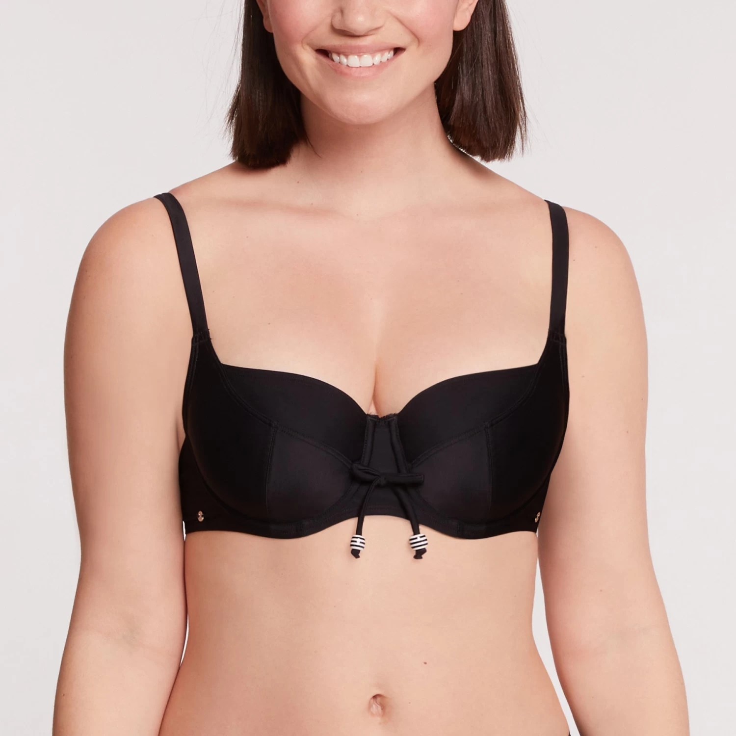 Haut De Maillot Avec Armatures Noir Porto Vecchio 3 Haut De Maillot Avec Armatures Noir Porto Vecchio – Image 3