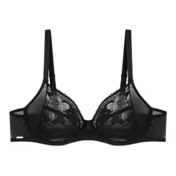 Soutien-gorge Emboîtant Avec Armatures Noir Versailles