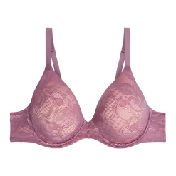 Soutien-gorge Emboîtant Avec Armatures Mauve AMALFI
